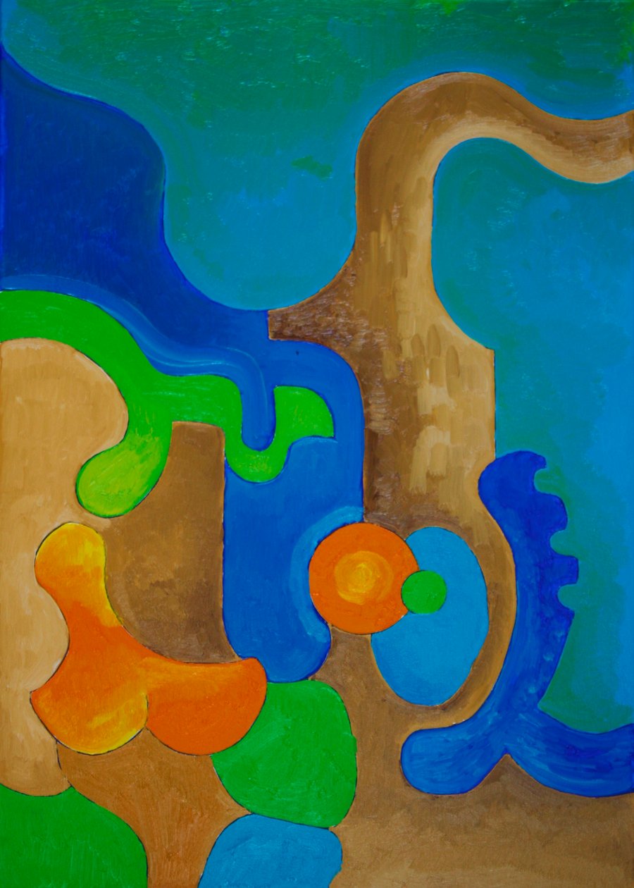 In High Expectation, 2009 (olje på lerret) av Jan Groneberg