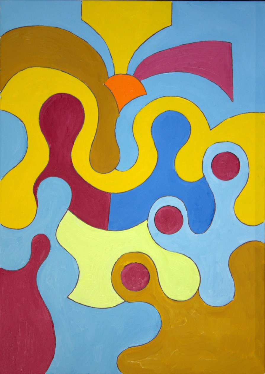 Nativity Scene, 2009 (olje på lerret) av Jan Groneberg