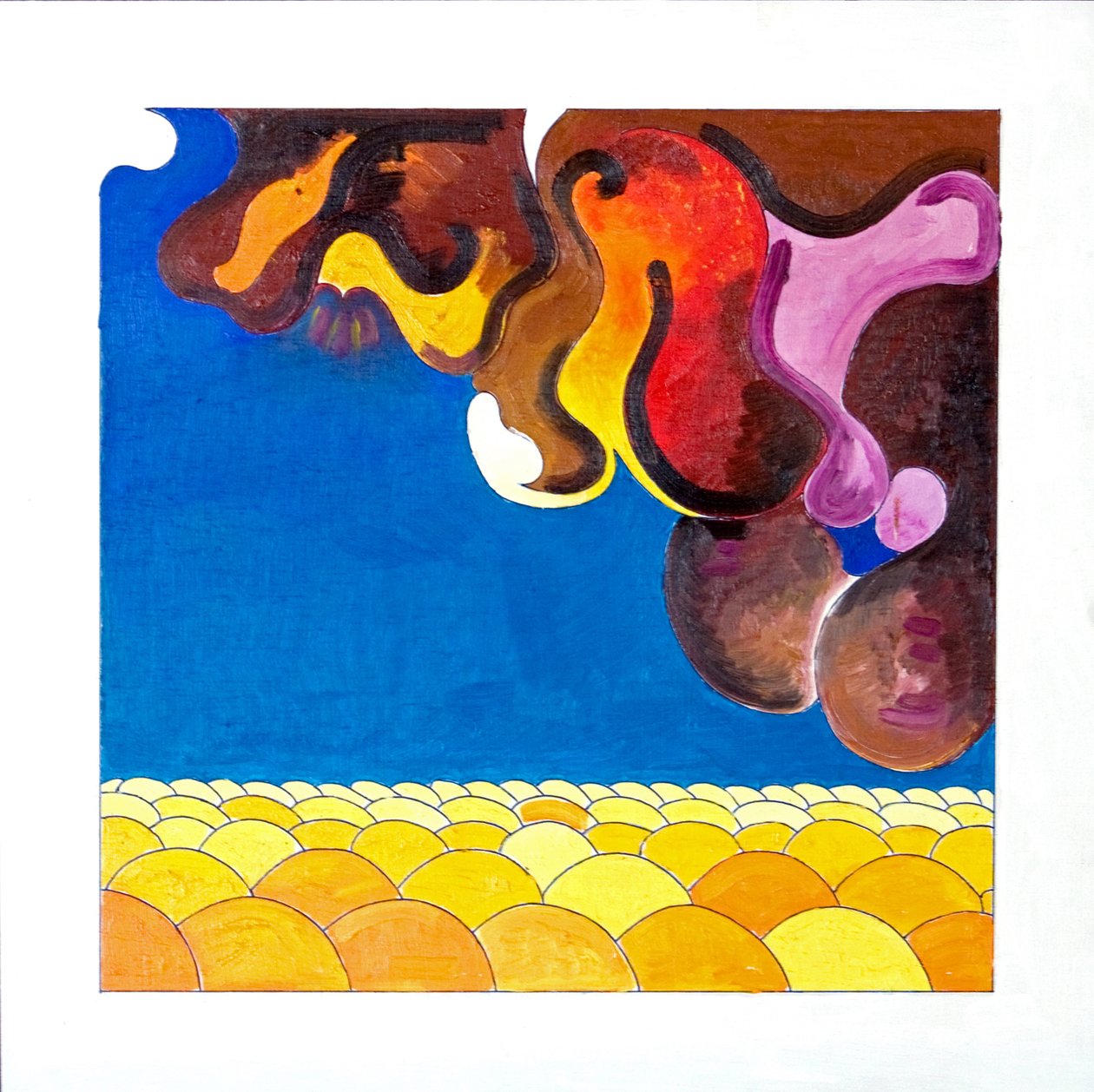 The Great Leap of the Centaur, 2006 (olje på tre) av Jan Groneberg