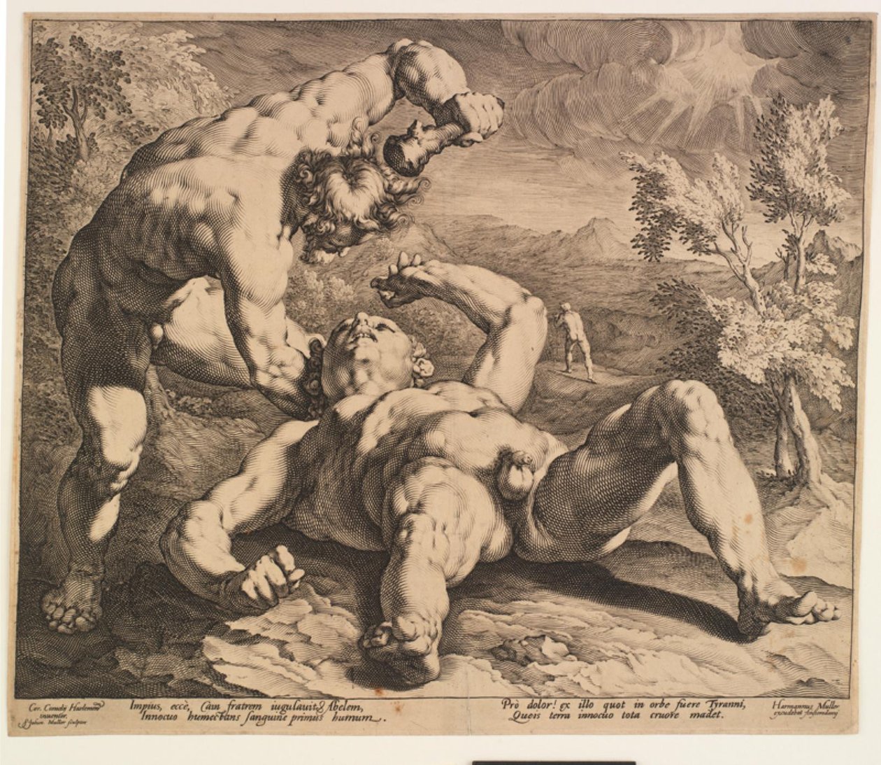 Kain dreper Abel av Jan Harmensz. Muller