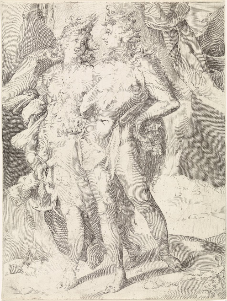 Ceres og Bacchus av Jan Harmensz. Muller