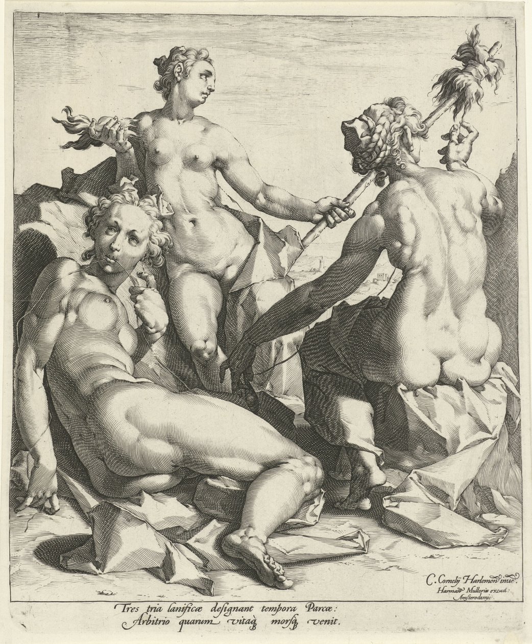 Tre skjebner av Jan Harmensz. Muller