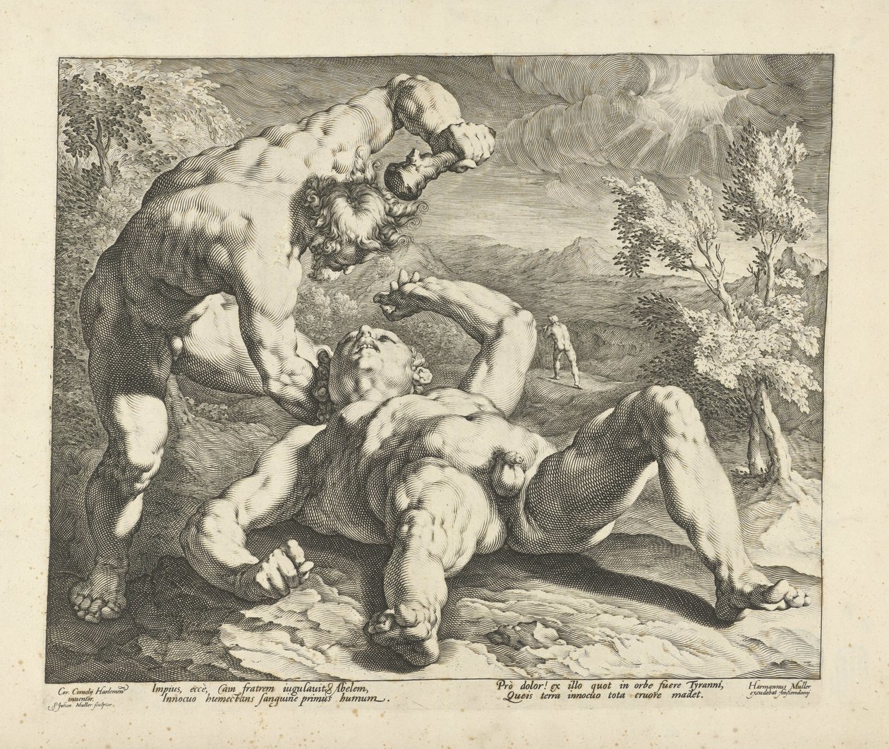 Kain dreper Abel av Jan Harmensz. Muller