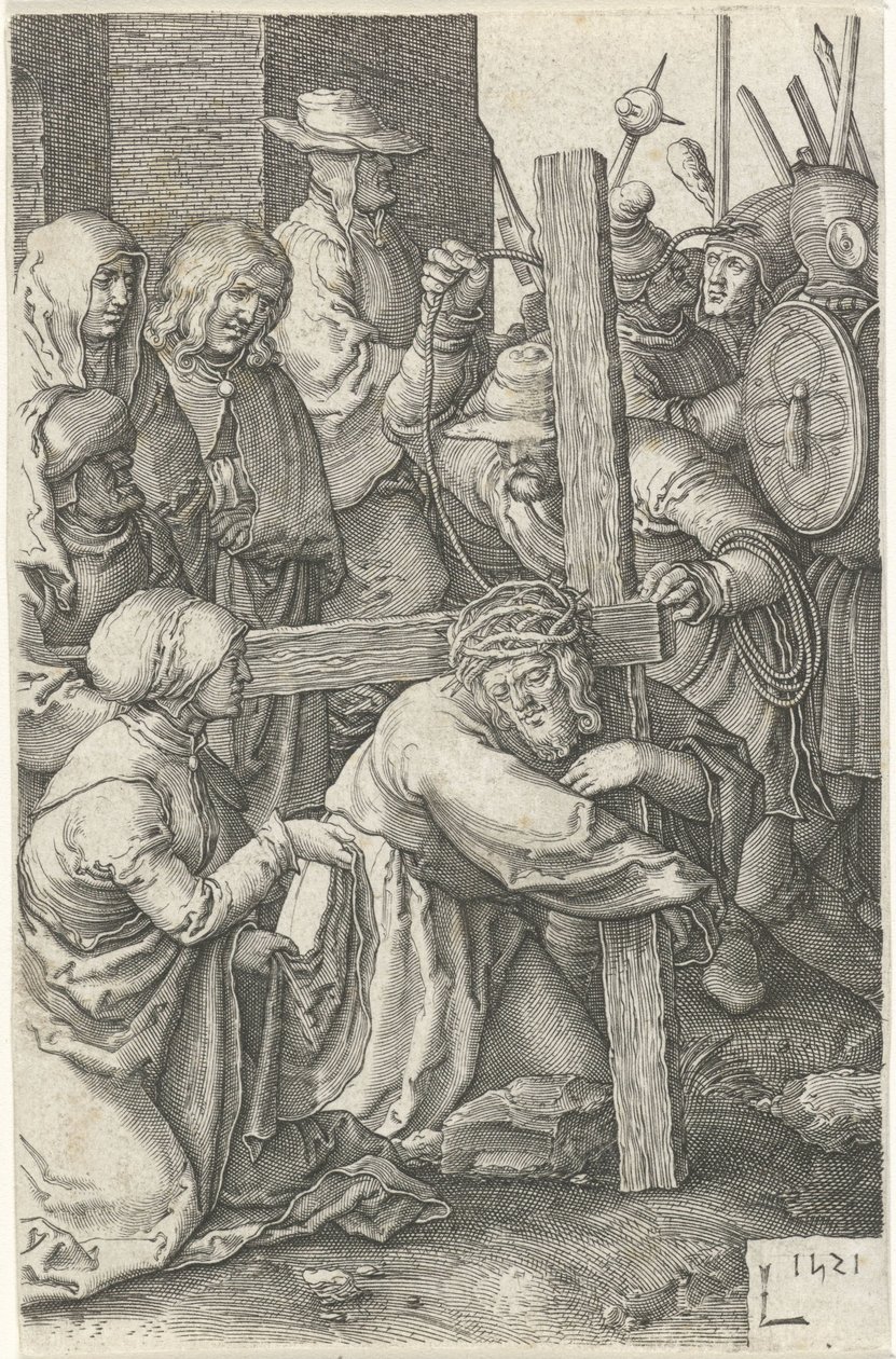 Kryssbæring Passion of Christ (serietittel) av Jan Harmensz. Muller