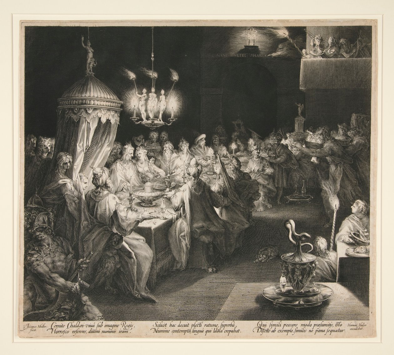 Belsasars høytid av Jan Harmensz. Muller