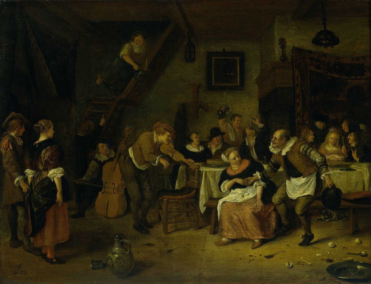 Bondebryllup av Jan Havicksz. Steen