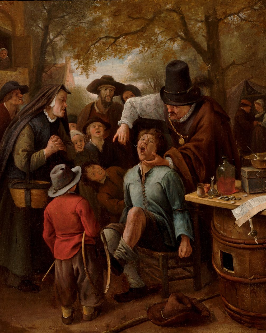 Tanntrekkeren, 1651 av Jan Havicksz. Steen