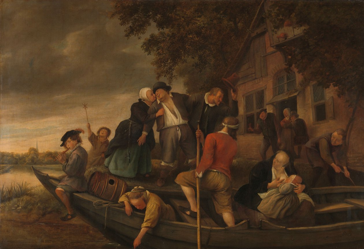 Den glade hjemkomsten av Jan Havicksz. Steen
