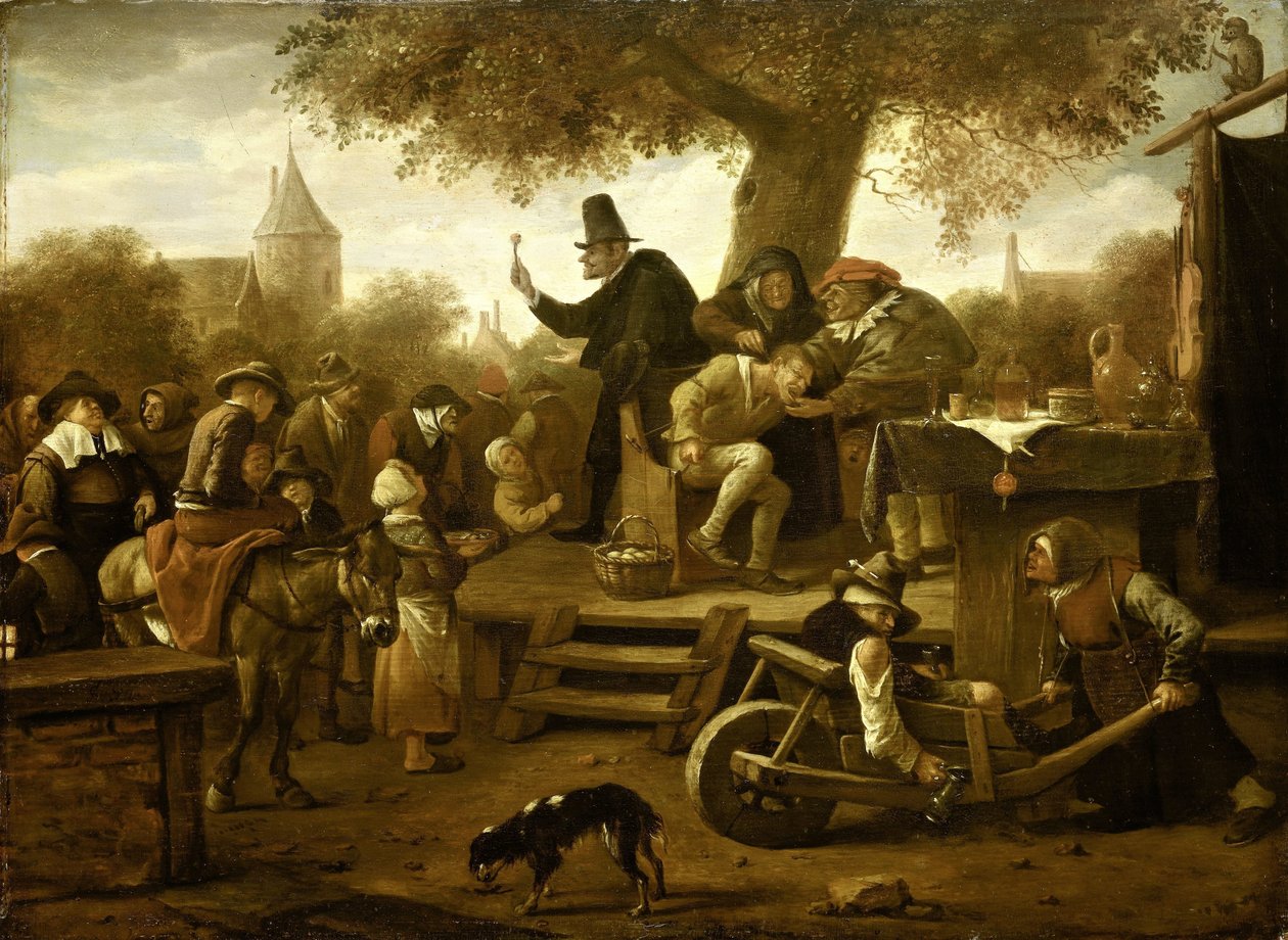 Kvakksalveren av Jan Havicksz. Steen