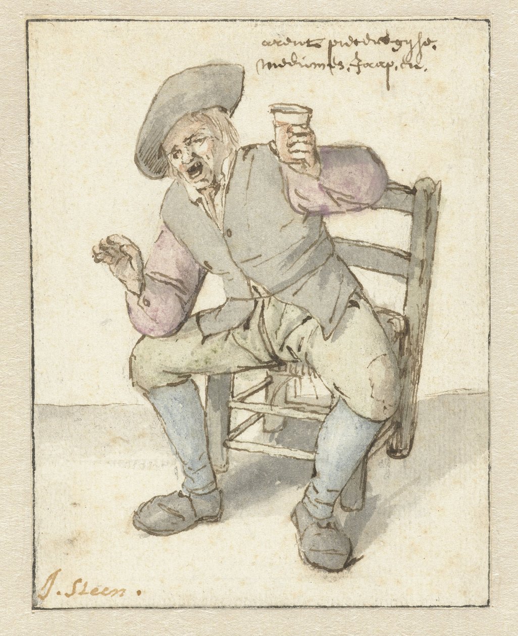Syngende bonde av Jan Havicksz. Steen