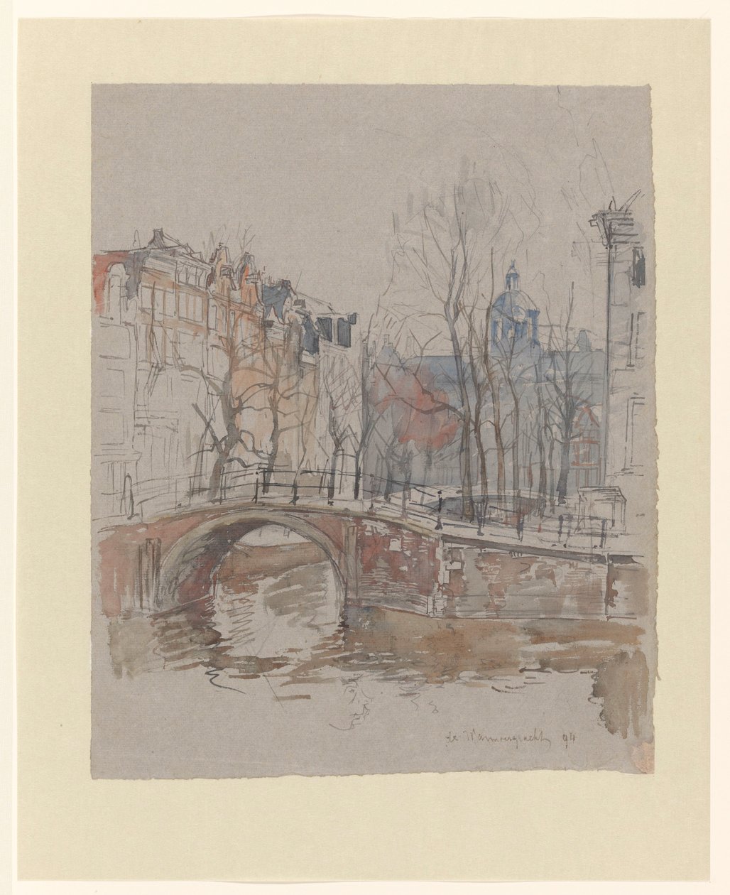 Warmoesgracht av Jan Hoynck van Papendrecht