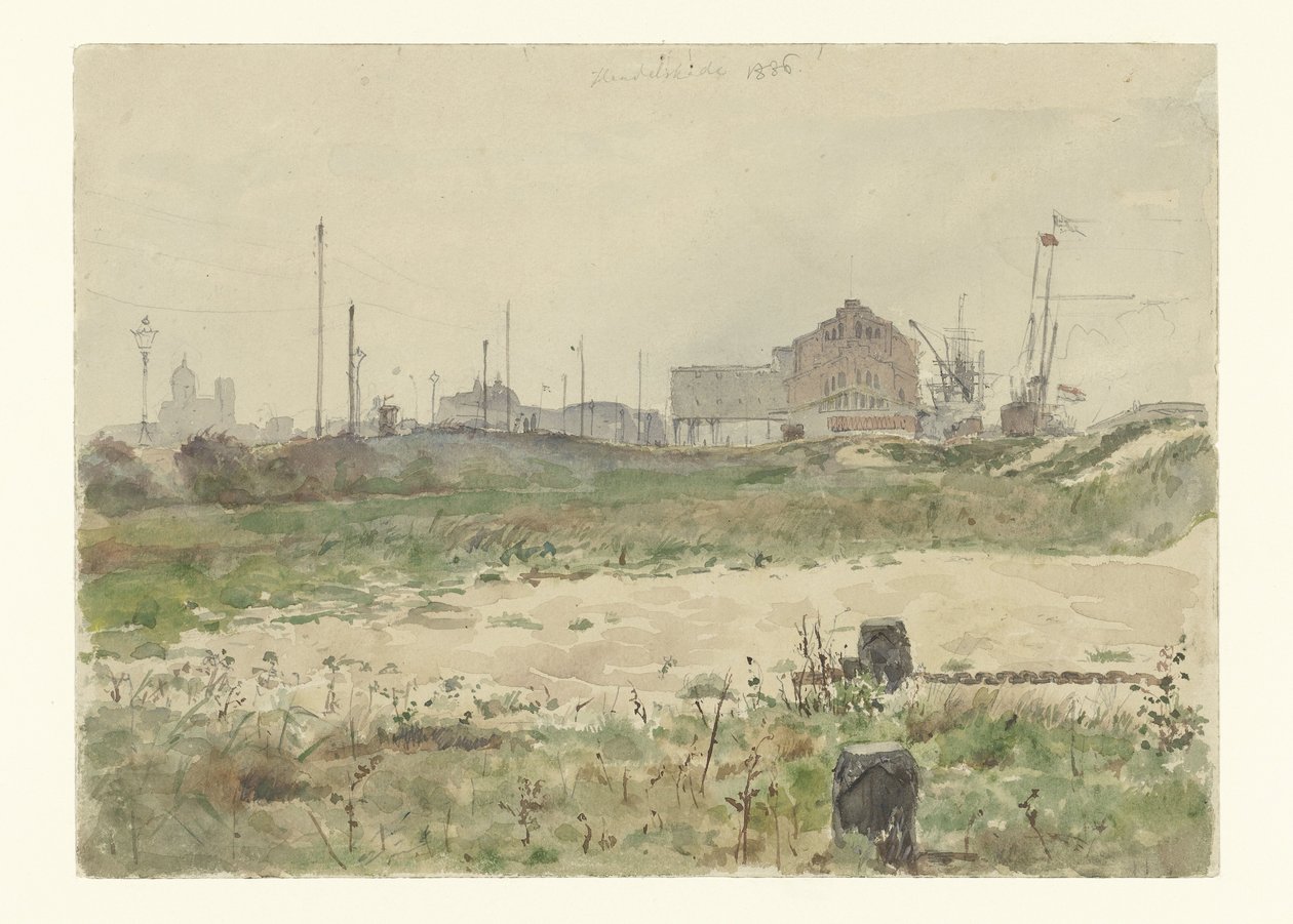 Handelskade, Amsterdam av Jan Hoynck van Papendrecht