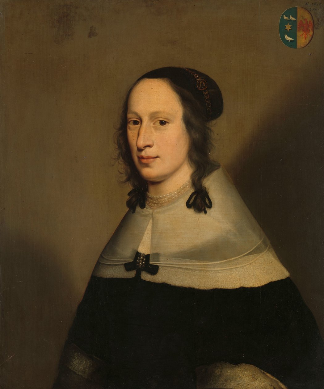 Portrett av Sophia van Overmeer, kone til Adriaen van Persijn av Jan Jansz. Westerbaen (I)