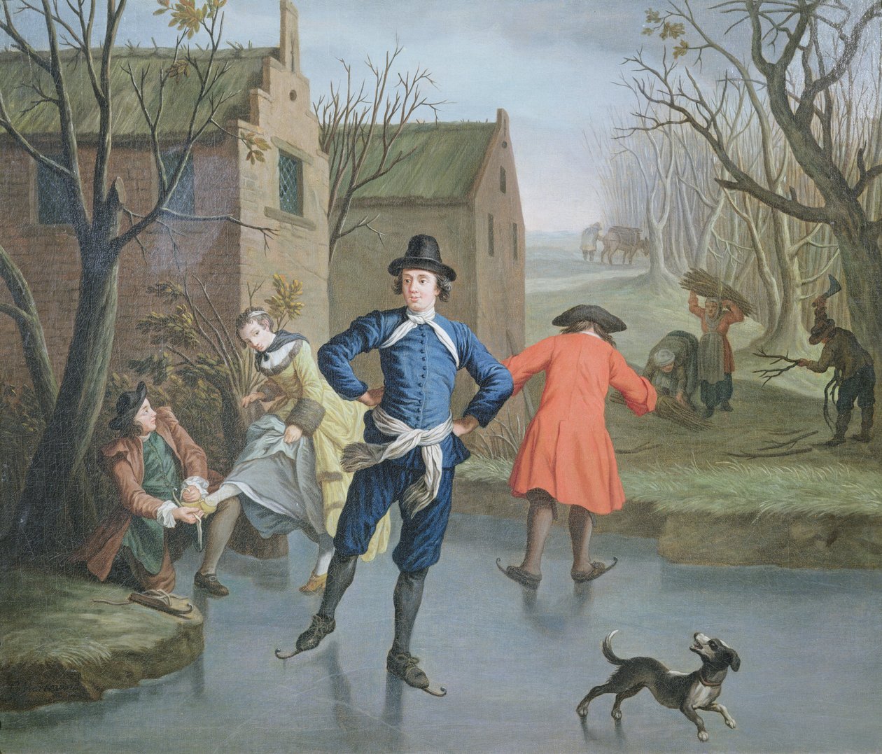 De fire årstidene: Vinter av Jan Josef the Elder Horemans