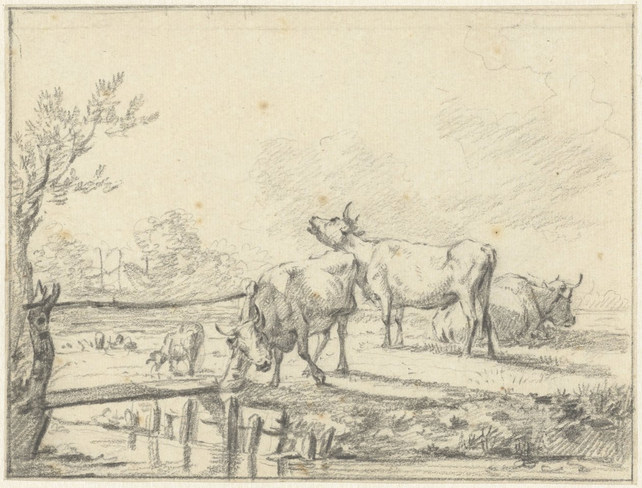 Kyr i en eng av Jan Kobell (II)
