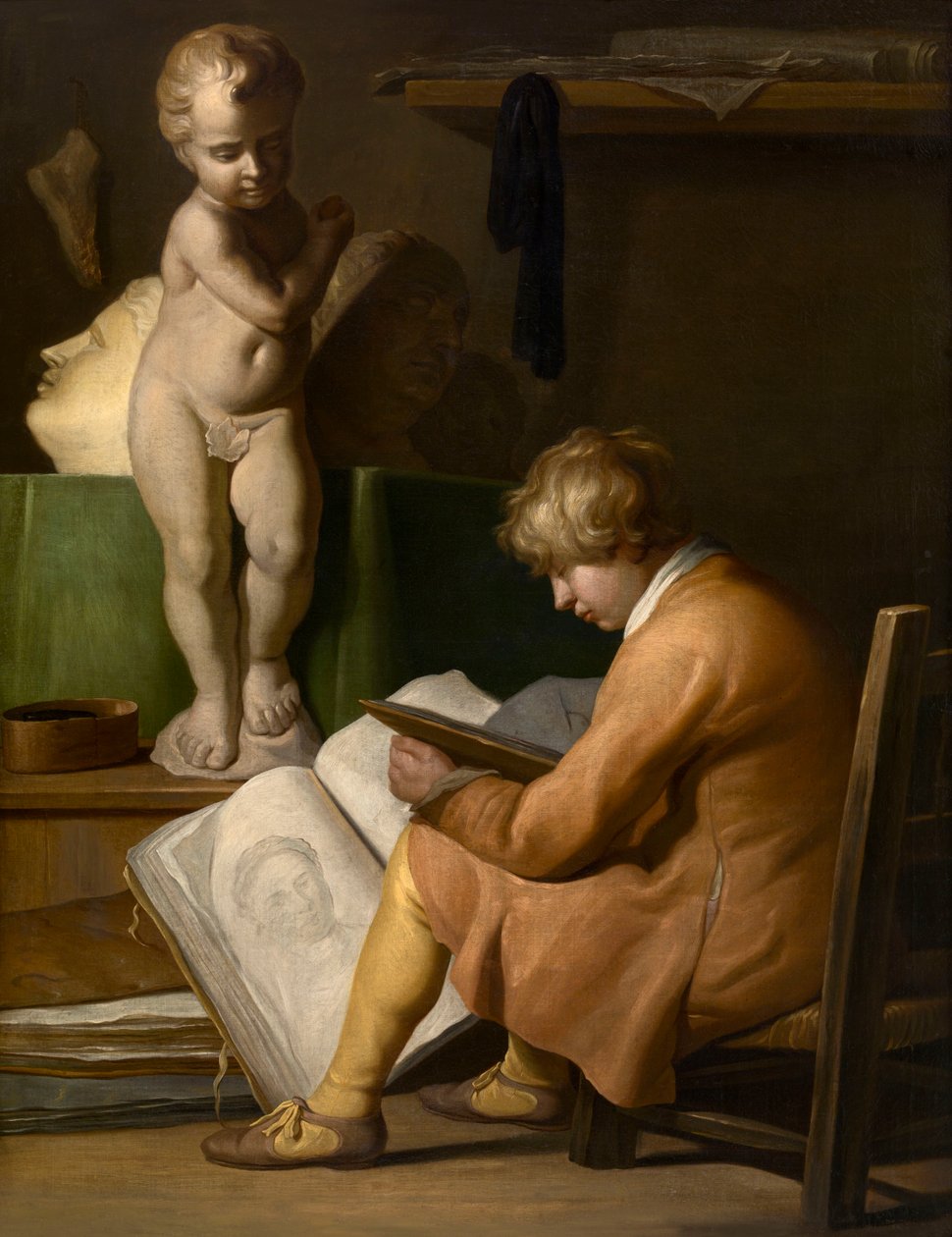 En ung kunstner av Jan Lievens