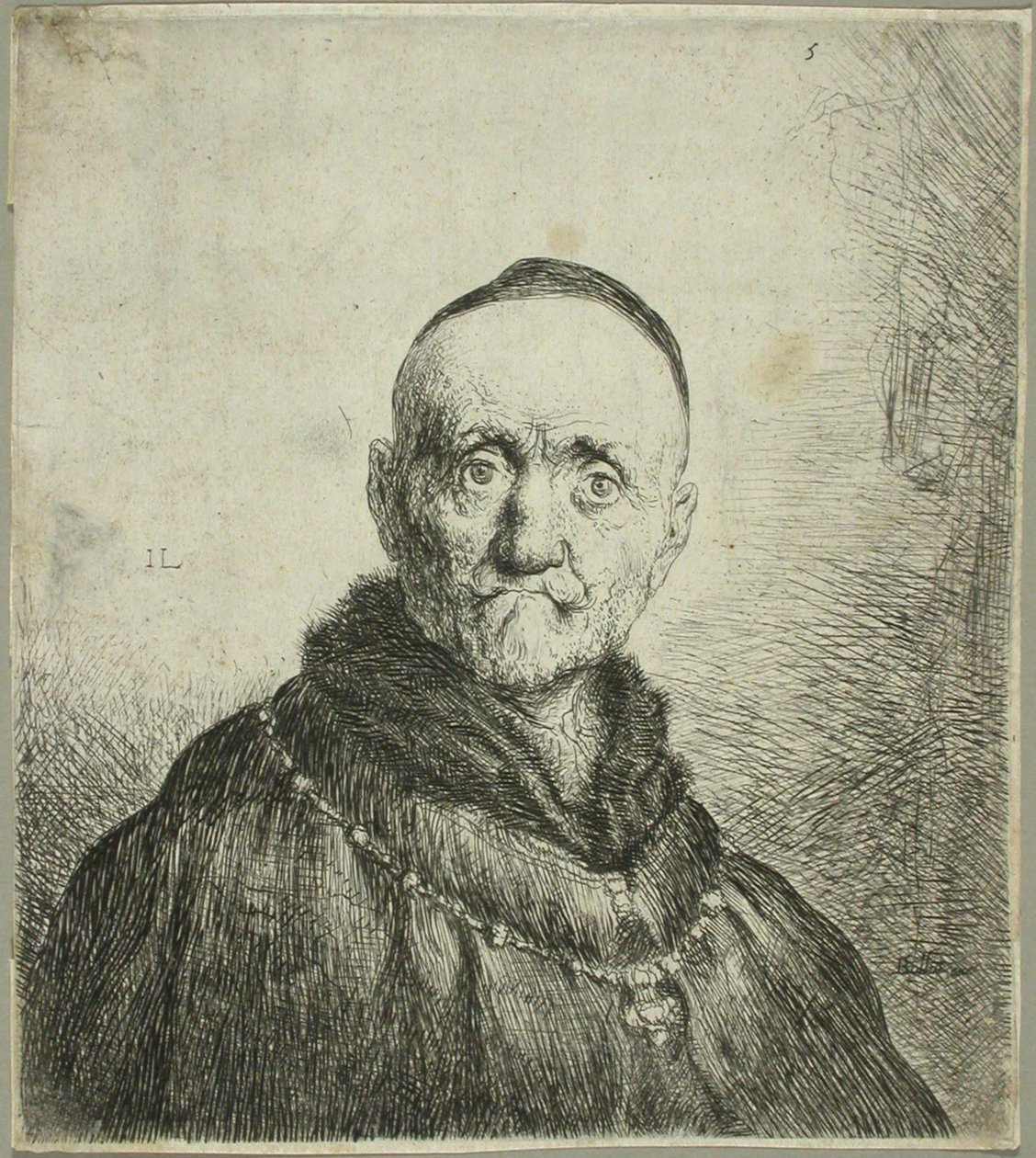 Byste av en orientalsk mann av Jan Lievens