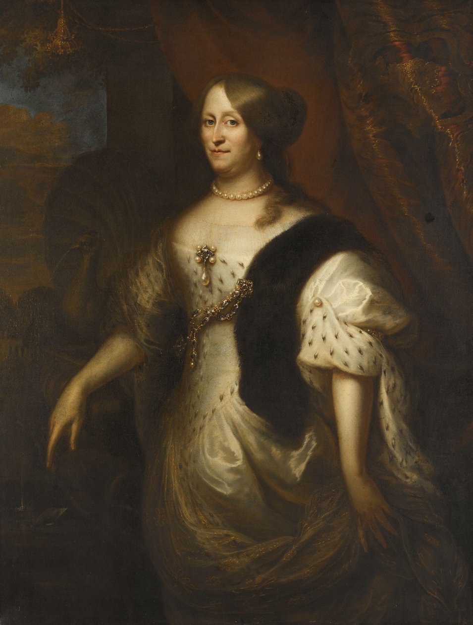 Cornelia Teding van Berkhout (1614-80), hustru til Maerten Harpertsz Tromp av Jan Lievens