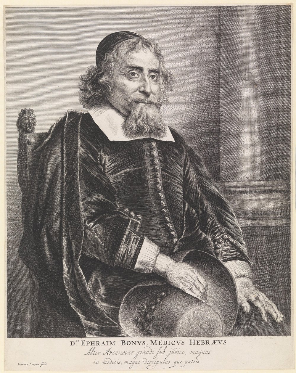 Ephraim Bonus (1599-1665) av Jan Lievens