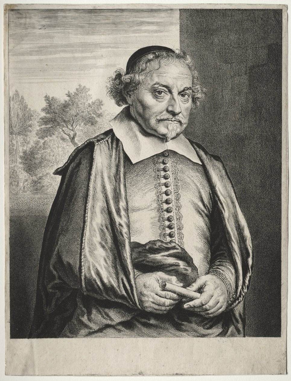 Justus Vondel av Jan Lievens