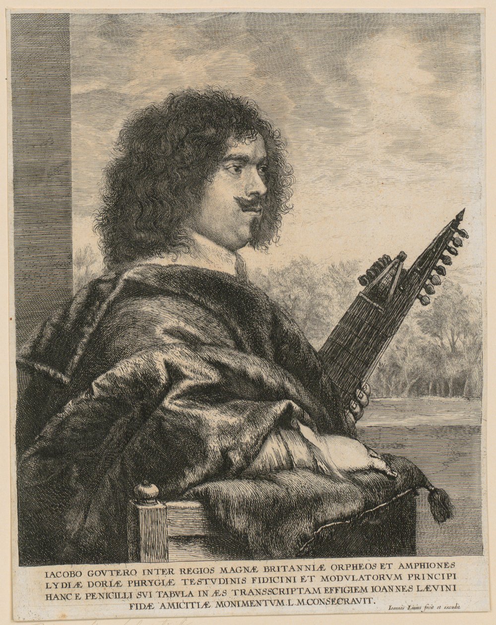 Portrett av Jacques Gaultier (Gouter) av Jan Lievens