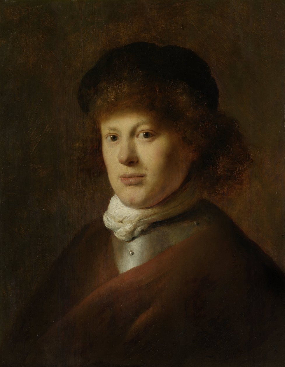 Portrett av Rembrandt van Rijn Portrett av Rembrandt av Jan Lievens