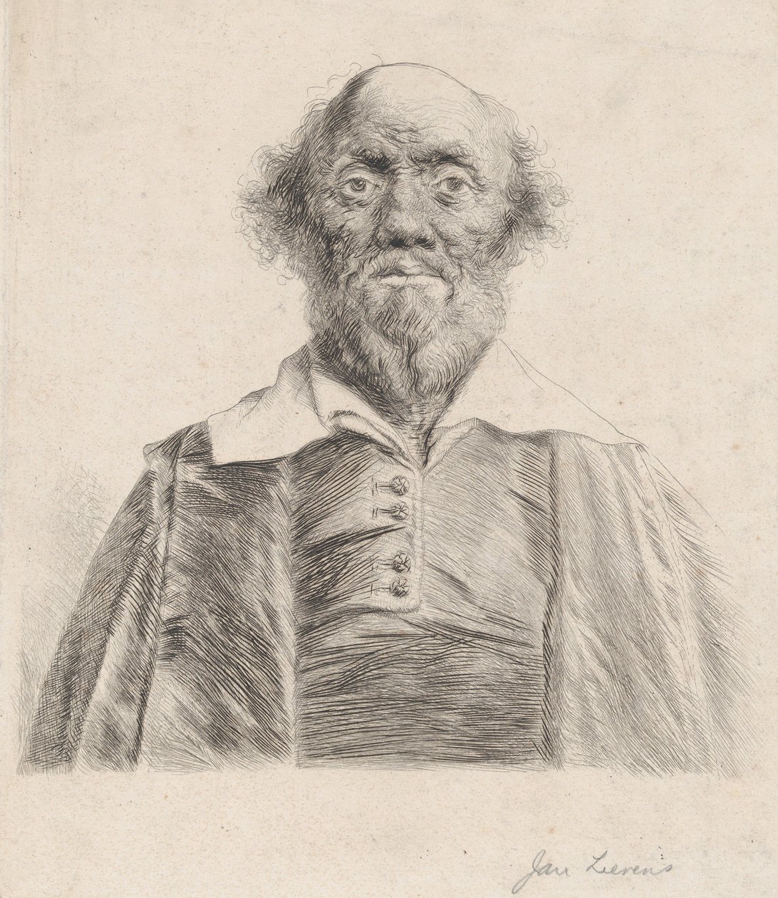 Portrett av Robert South, midten av 1600-tallet. av Jan Lievens