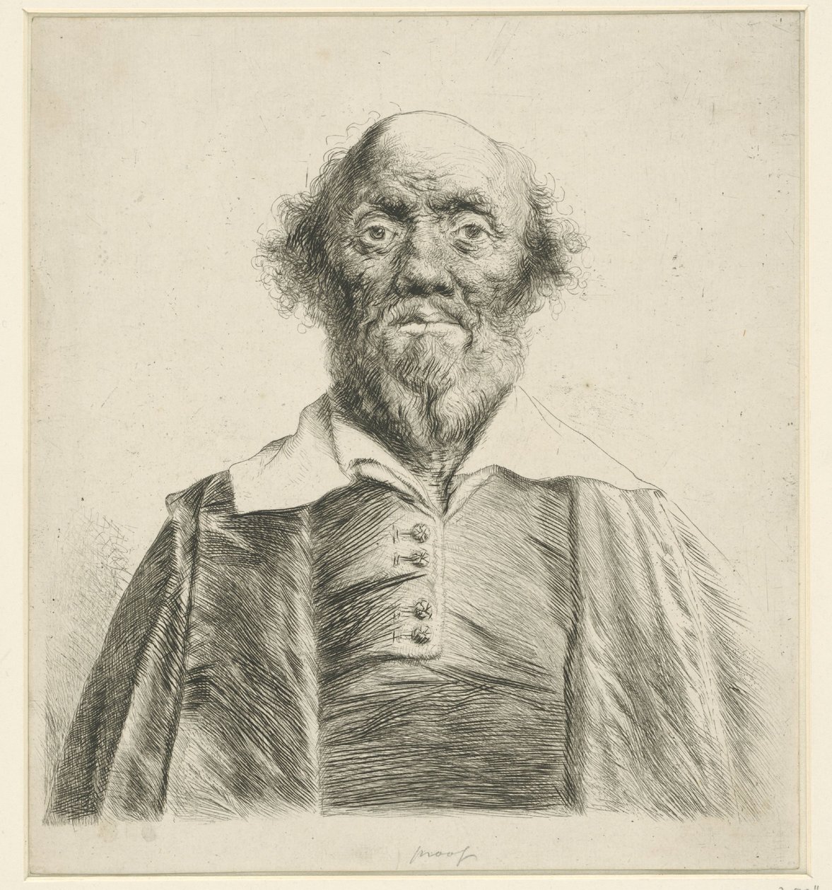 Portrett av en gammel mann av Jan Lievens