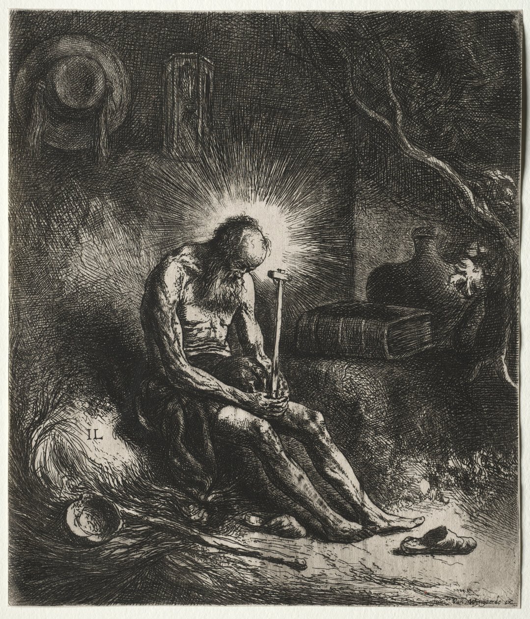St. Jerome. av Jan Lievens