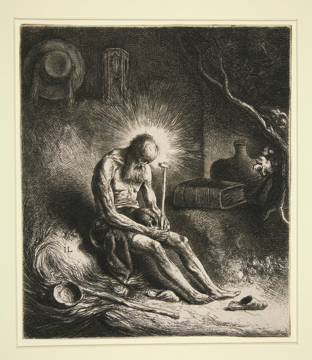 St. Hieronymus i bot av Jan Lievens