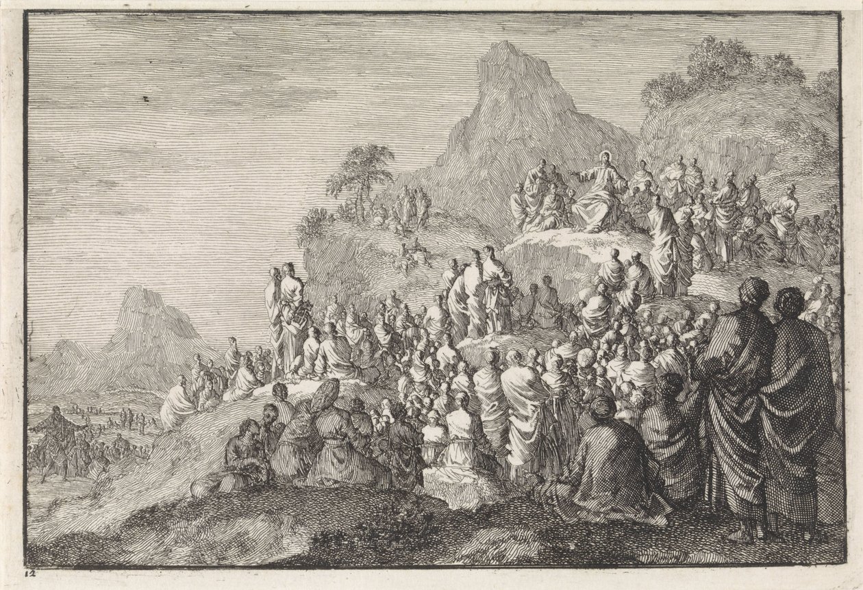 Bergpreken av Jan Luyken