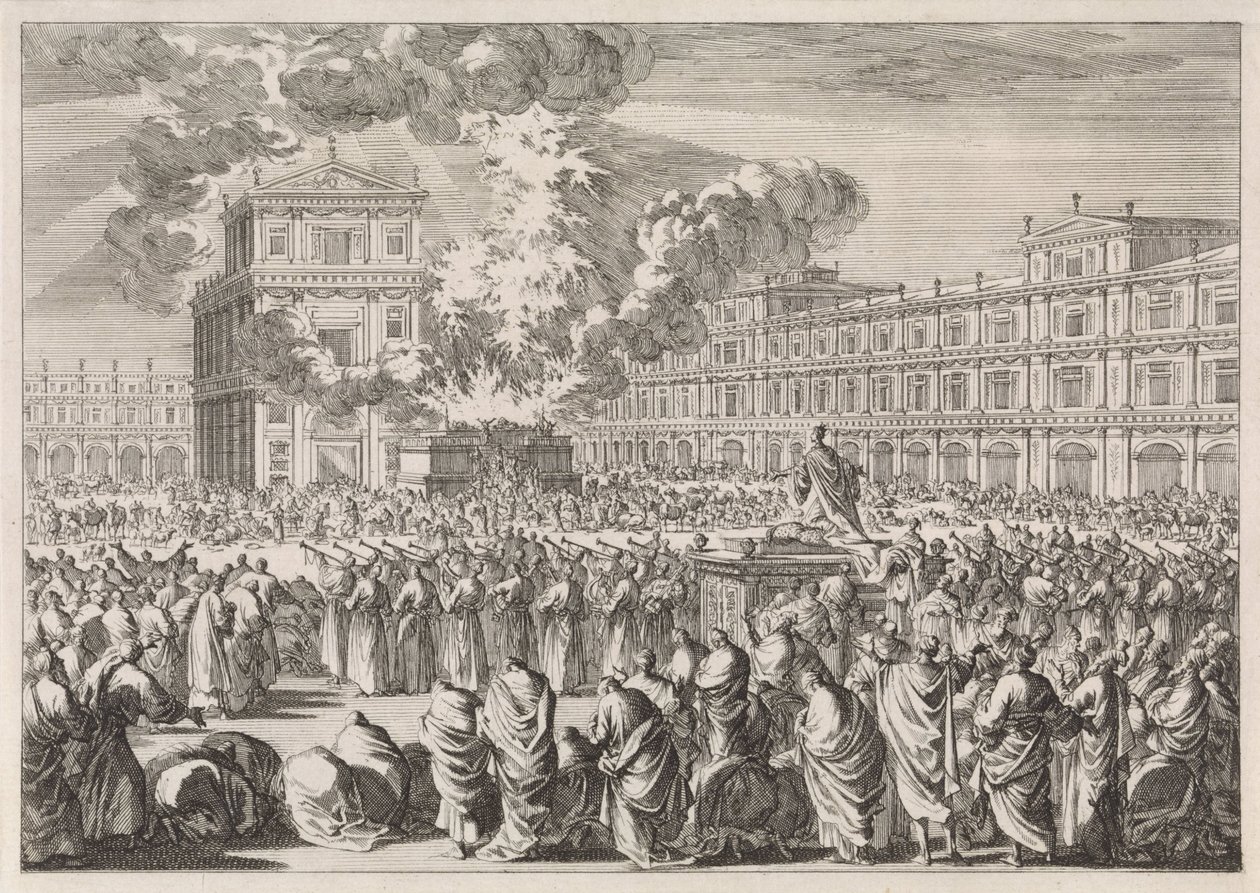 Innvielsen av Salomos tempel av Jan Luyken
