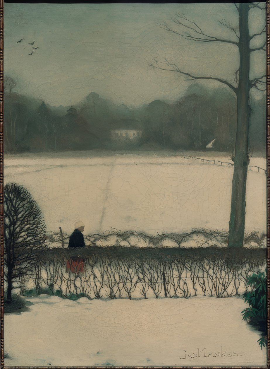 Utsikt fra studio i Eerbeek av Jan Mankes