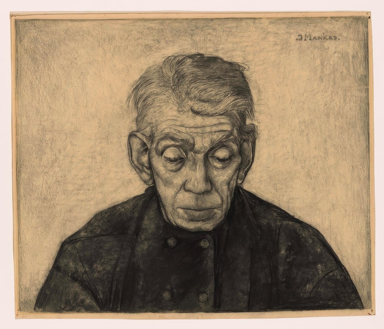 Douwe sett forfra av Jan Mankes