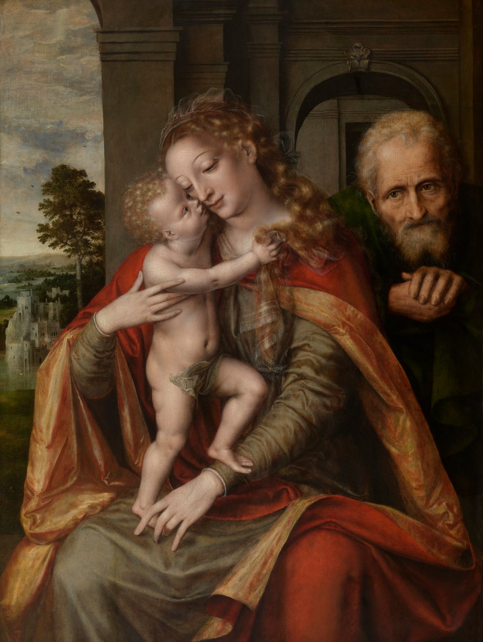 Hellige familie av Jan Massys