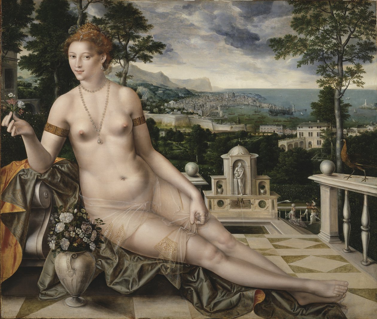 Venus av Cythera, 1561 av Jan Massys or Metsys