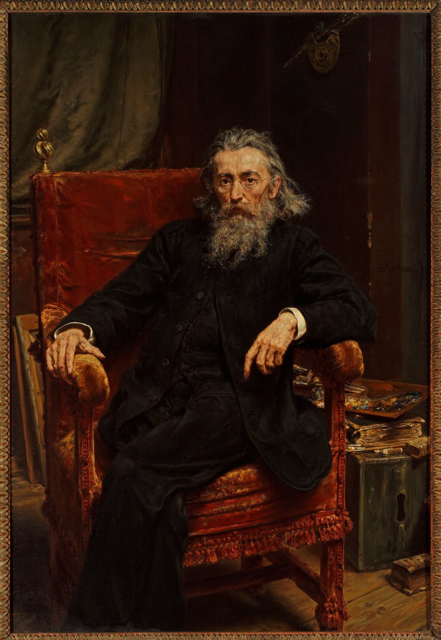 Selvportrett av Jan Matejko