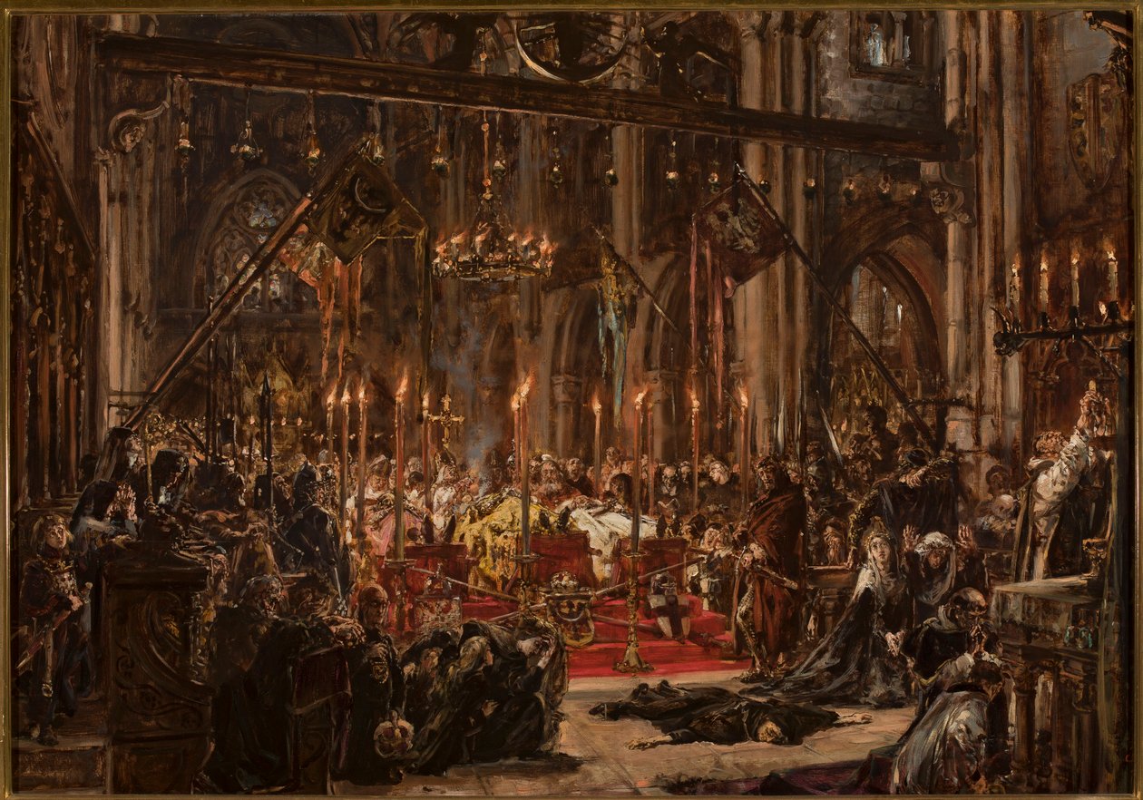 Nederlaget ved Legnica. Gjenfødelse. År 1241 av Jan Matejko