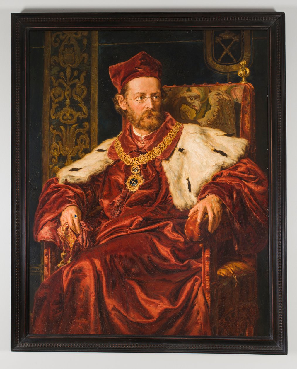 Portrett av Józef Szujski (1835-1883) av Jan Matejko