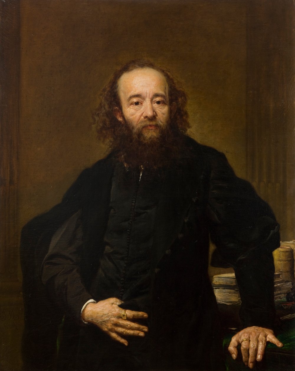 Portrett av Leonard Serafiński av Jan Matejko