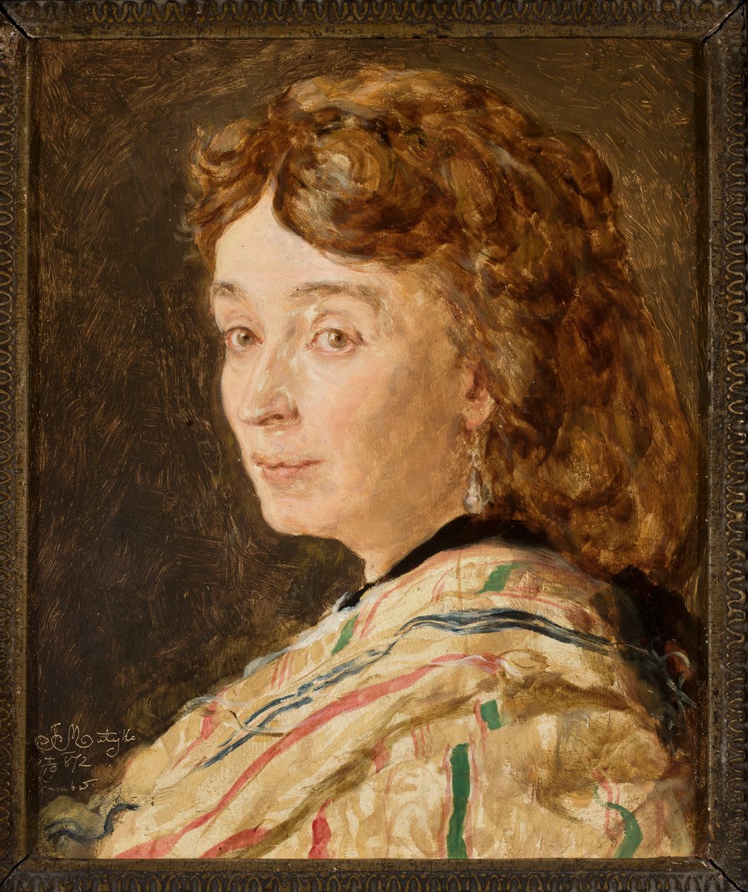 Portrett av Ludwika Gropplerowa av Jan Matejko