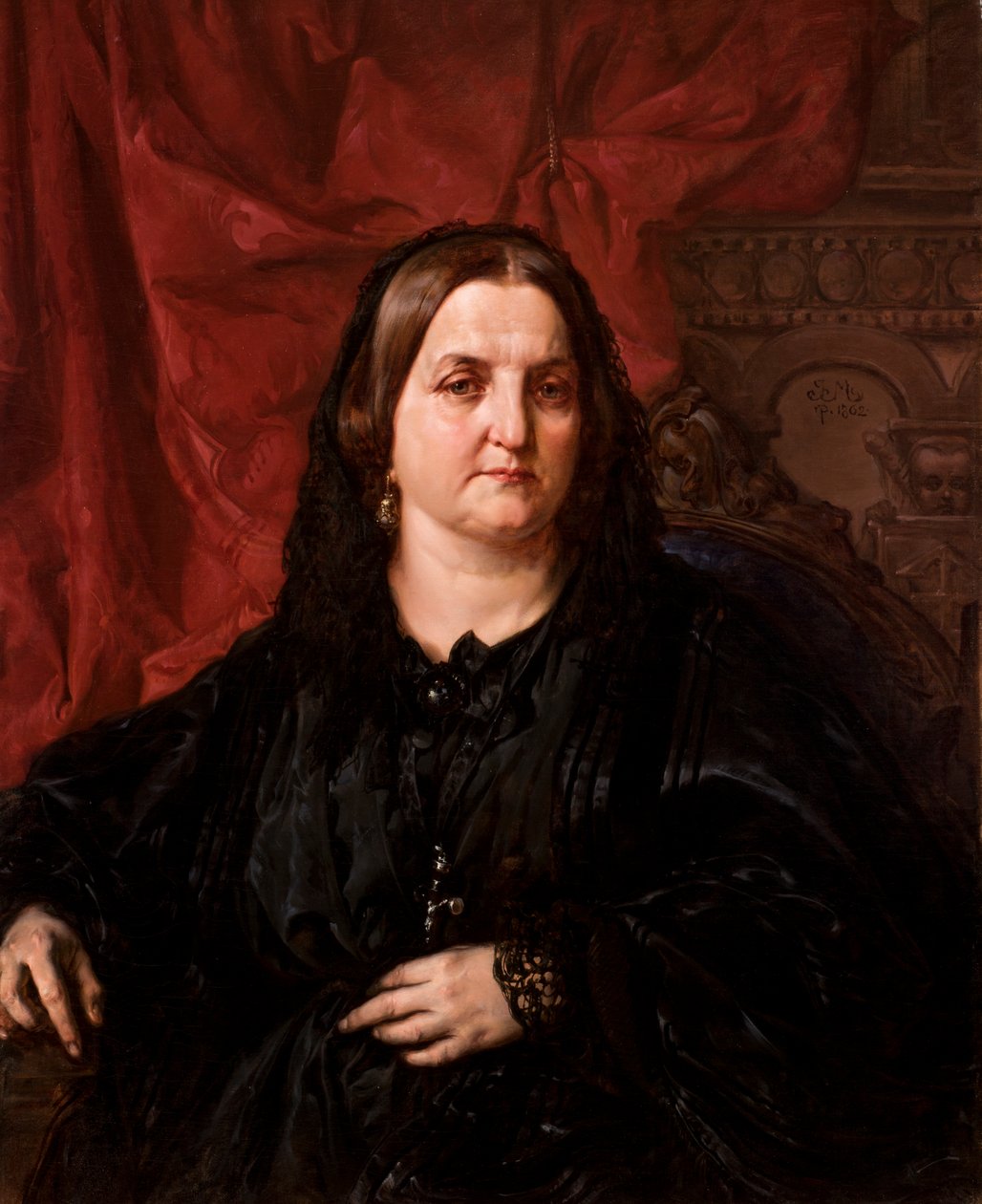 Portrett av Paulina Giebułtowska av Jan Matejko