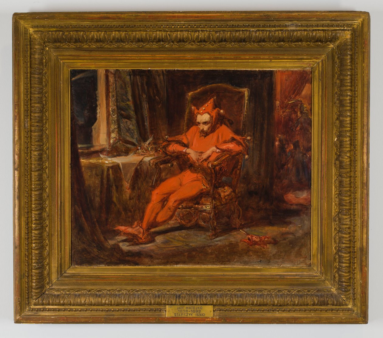 Skisse til «Stańczyk» av Jan Matejko