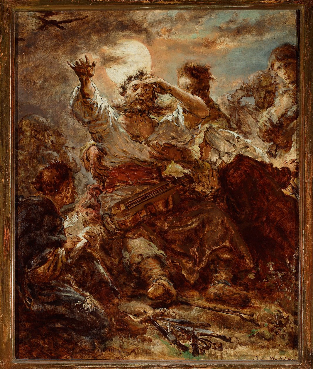 Skisse til maleriet «Wernyhora» av Jan Matejko