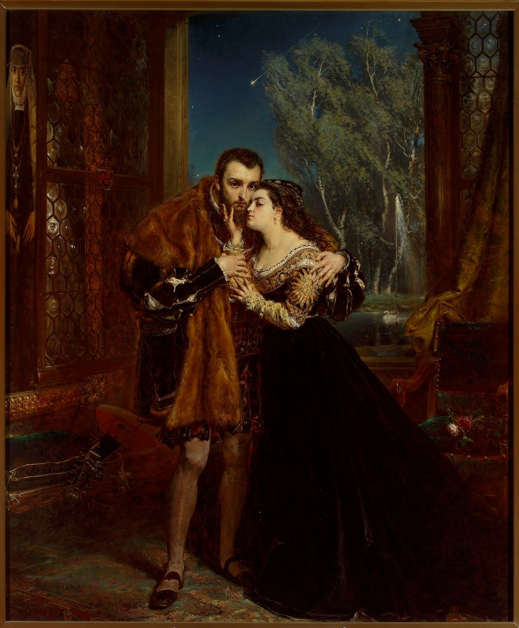 Sigismund August med Barbara ved Radziwiłł-hoffet i Vilnius av Jan Matejko