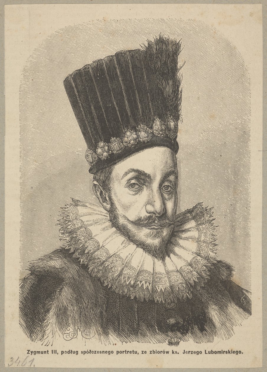 Sigismund III Vasa (1566-1632), konge av Polen og storfyrste av Litauen i årene 1587-1632 av Jan Matejko
