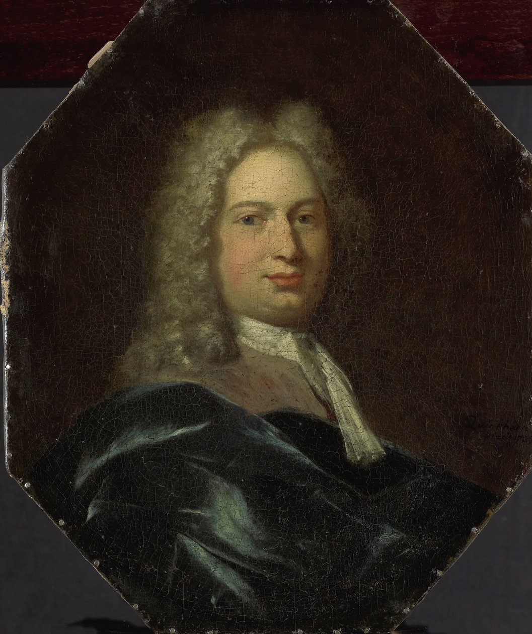 Portrett av Isaac Verburg, rektor ved Latinskolen i Amsterdam av Jan Maurits Quinkhard