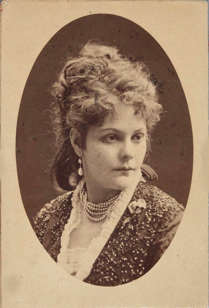 Portrett av pianist og komponist Sophie Menter 1846-1918, 1893. av Jan Mieczkowski