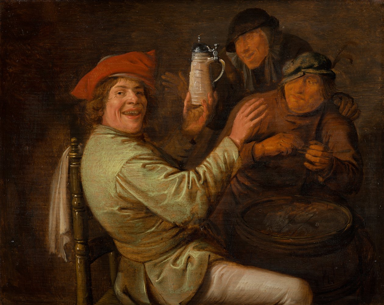 The Five Senses: Hearing, 1637 av Jan Miense Molenaer