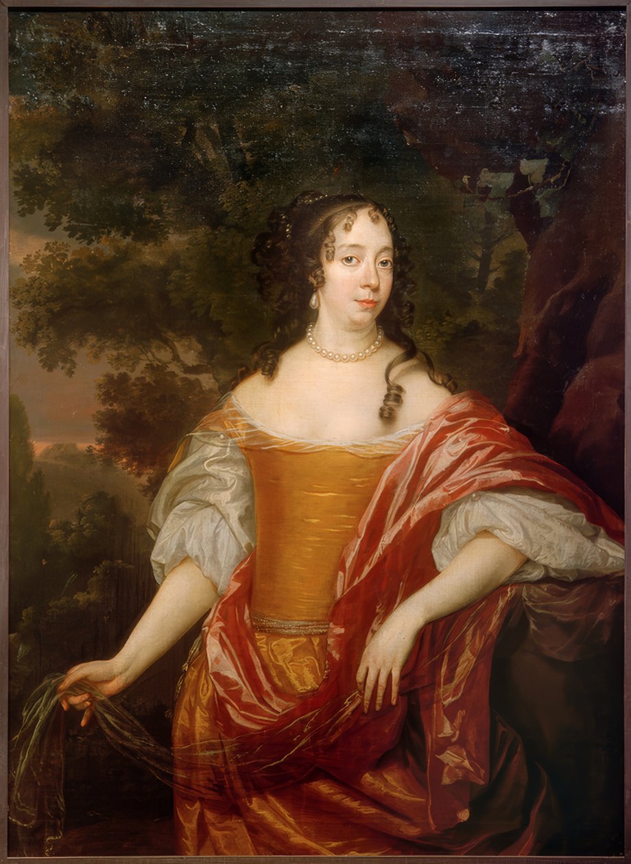 Albertine Agnes van Oranje-Nassau, prinsesse av Nassau-Diez av Jan Mijtens